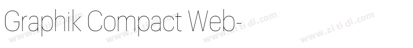 Graphik Compact Web字体转换